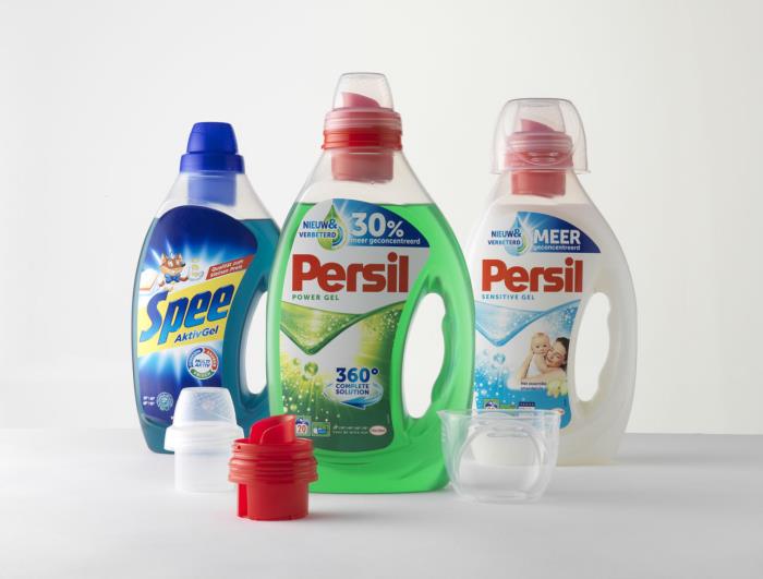 Weener Plastics' e-commerce-ready laundry detergent closure for Henkel